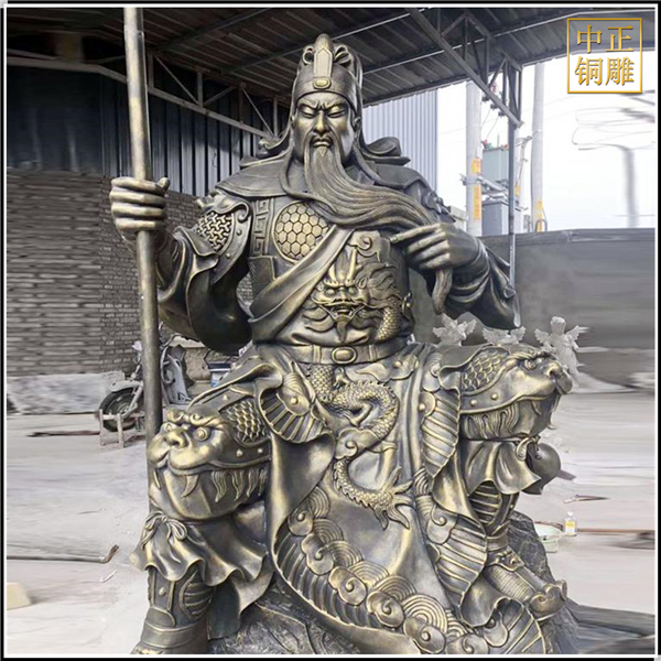 武財(cái)神關(guān)公銅像鑄造.jpg 武財(cái)神關(guān)公銅像鑄造.jpg